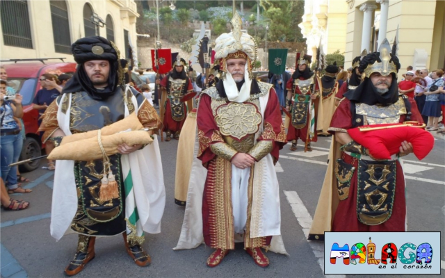 Cabalgata conmemoración de la llegada de los Reyes Católicos a Málaga 
